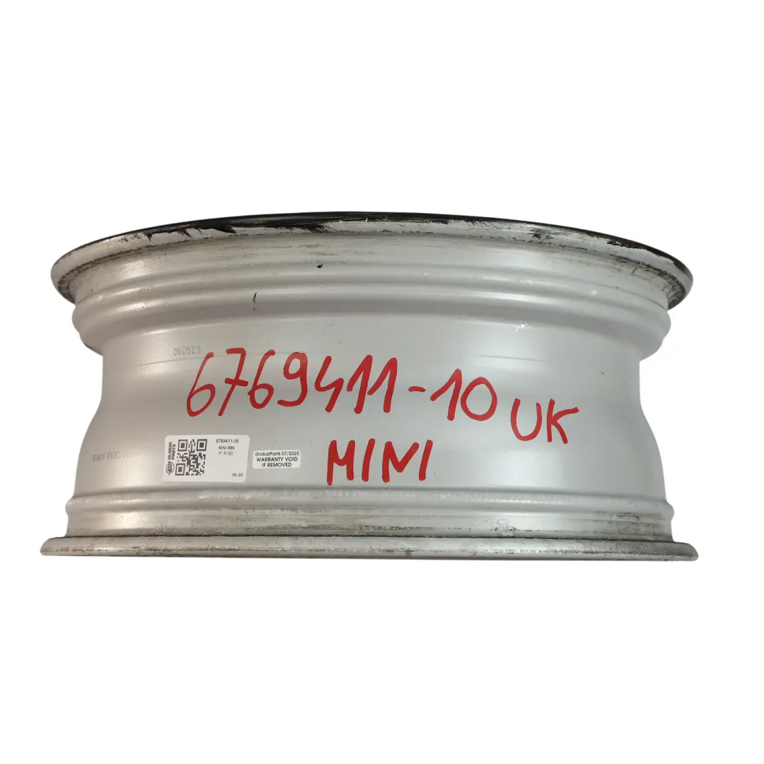 Alloy Rim 17" 7J ET:48 Crown Spoke 104 to Mini Cooper R50 R55 R56 R57 Black Wheel with Part number 6769411 Mini Cooper R50 R55 R56 R57 Black Wheel Alloy Rim 17" 7J ET:48 Crown Spoke 104 - SKU 6769411-10 - Part number 6769411