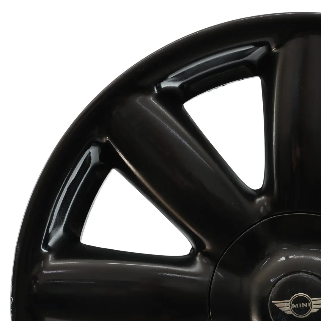 Mini Cooper R50 R55 R56 R57 Black Wheel Alloy Rim 17" 7J ET:48 Crown Spoke 104 - SKU 6769411-10 - Part number 6769411