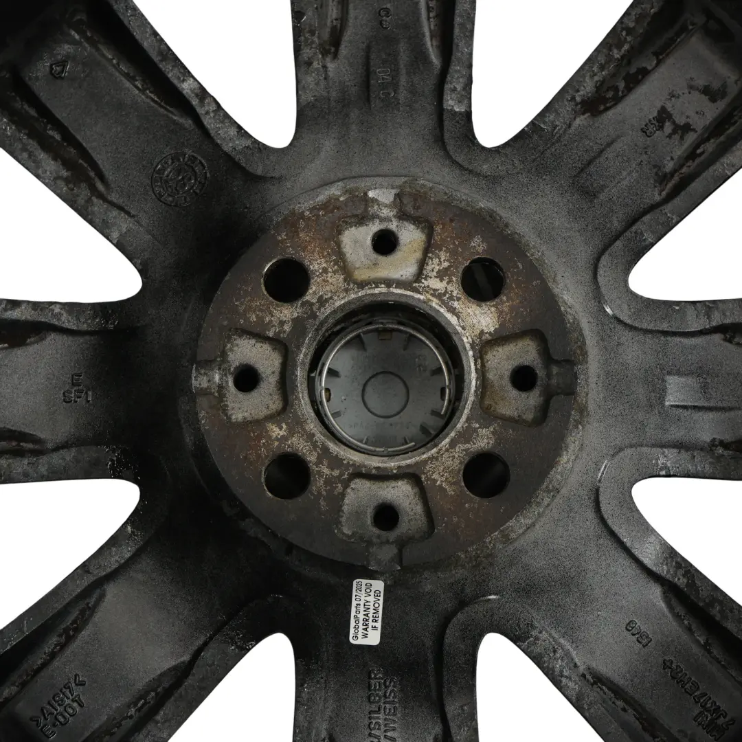 Mini Cooper R50 R55 R56 R57 Black Wheel Alloy Rim 17" 7J ET:48 Crown Spoke 104 - SKU 6769411-11 - Part number 6769411