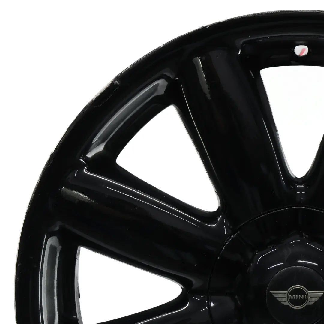 Mini Cooper R50 R55 R56 R57 Black Wheel Alloy Rim 17" 7J ET:48 Crown Spoke 104 - SKU 6769411-11 - Part number 6769411