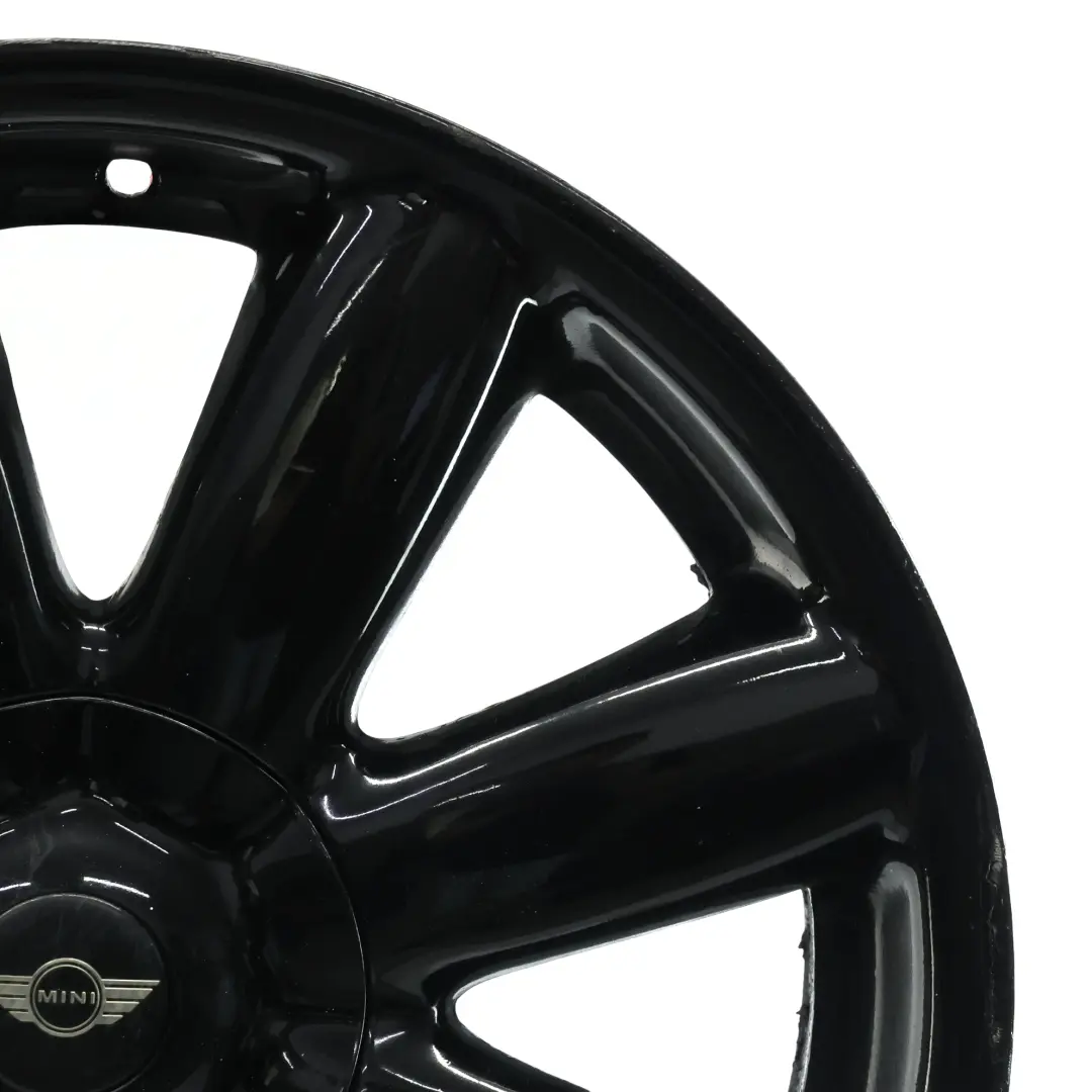 Mini Cooper R50 R55 R56 R57 Black Wheel Alloy Rim 17" 7J ET:48 Crown Spoke 104 - SKU 6769411-11 - Part number 6769411