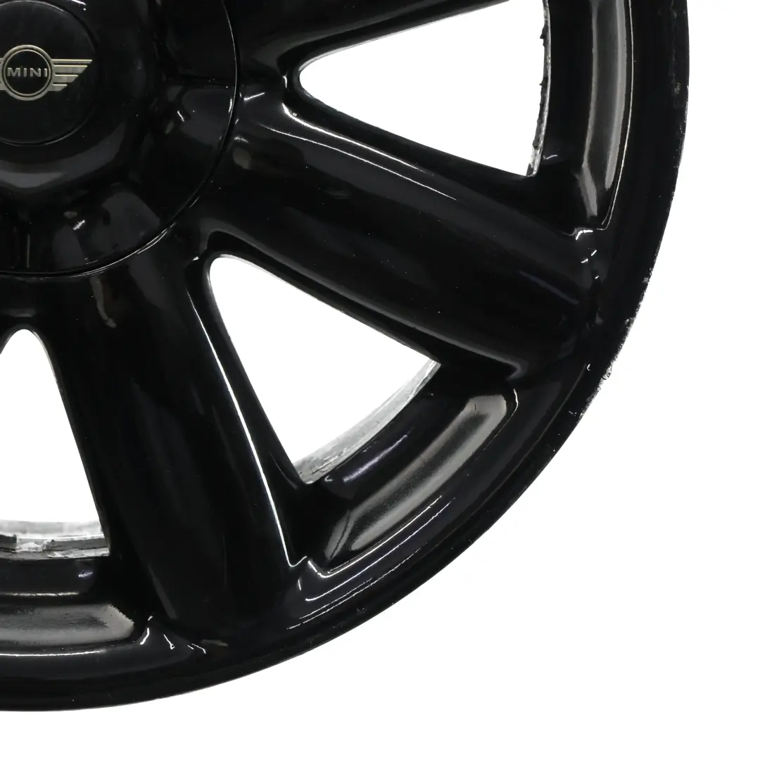 Mini Cooper R50 R55 R56 R57 Black Wheel Alloy Rim 17" 7J ET:48 Crown Spoke 104 - SKU 6769411-11 - Part number 6769411