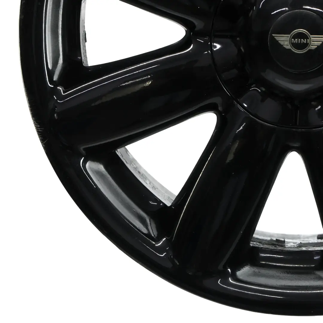 Mini Cooper R50 R55 R56 R57 Black Wheel Alloy Rim 17" 7J ET:48 Crown Spoke 104 - SKU 6769411-11 - Part number 6769411
