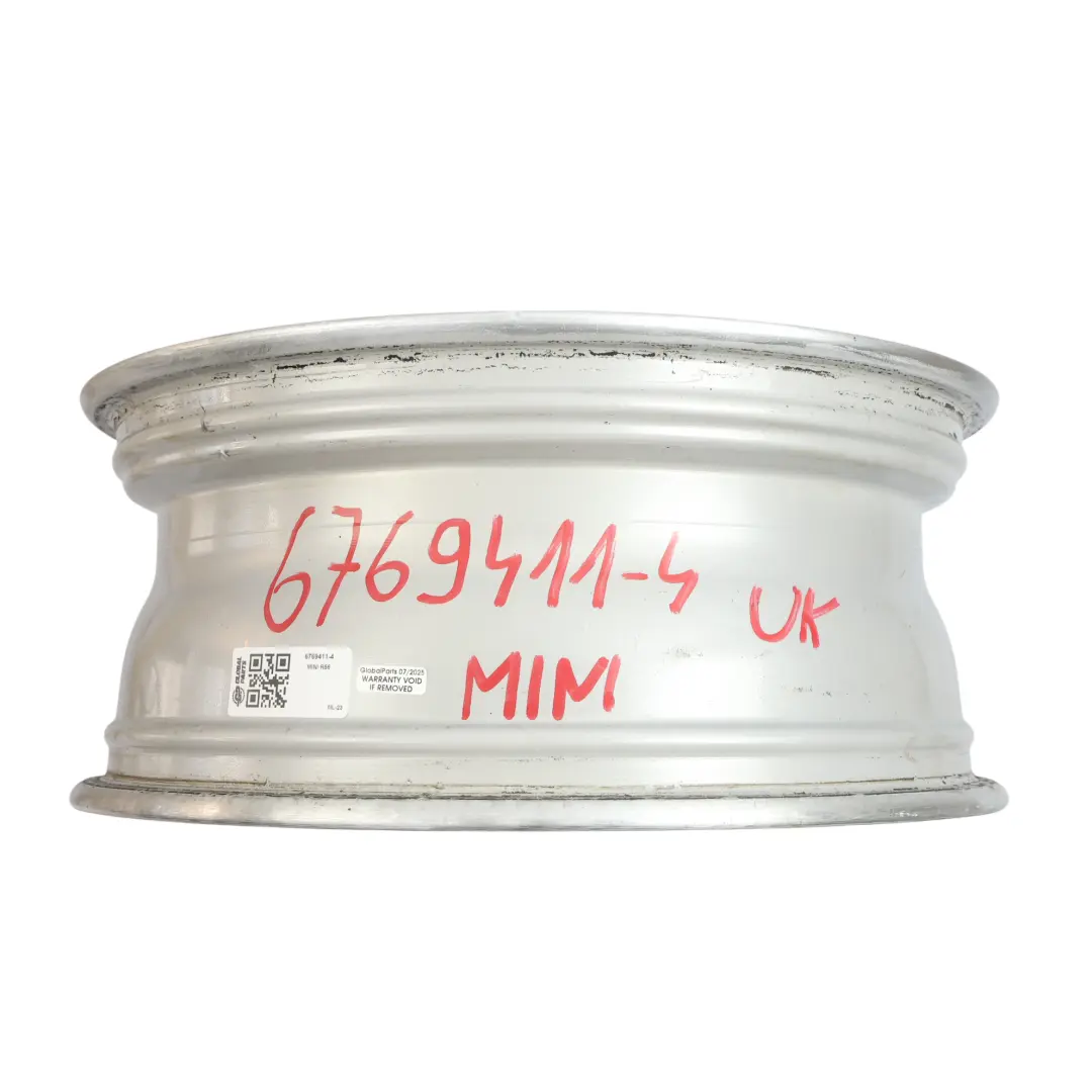 Mini Cooper One R50 R55 R56 R57 Silver Wheel Alloy Rim 17" 7J Crown Spoke 104 - SKU 6769411-4 - Part number 6769411