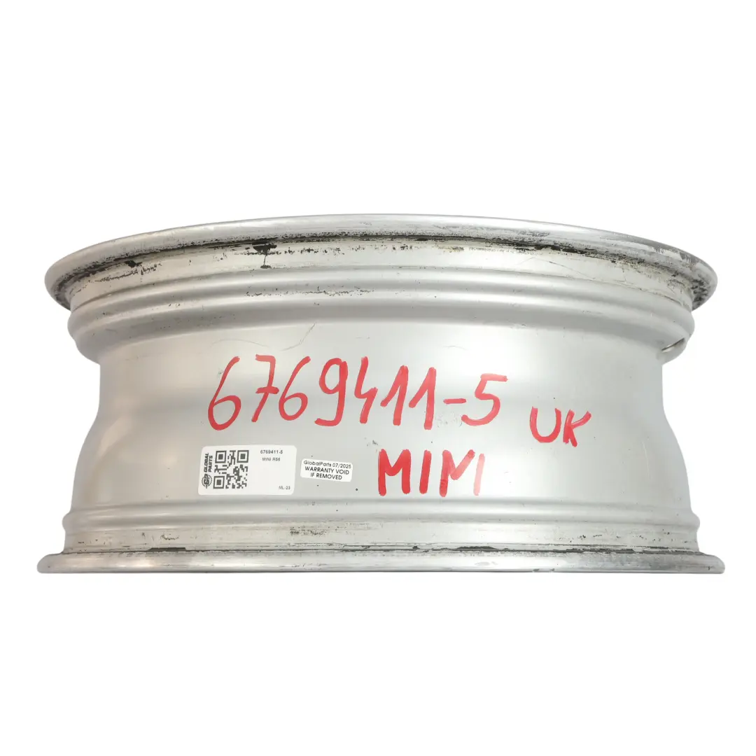 Mini Cooper R50 R55 R56 R57 Silver Wheel Alloy Rim 17" 7J Crown Spoke 104 - SKU 6769411-5 - Part number 6769411