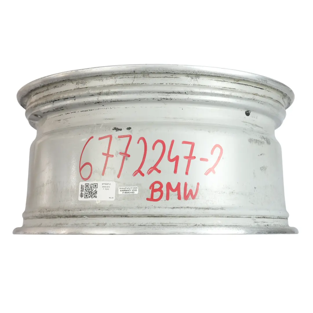 BMW X5 E70 Wheel Rim Rear Alloy 19" Star Spoke 213 ET:48 9J - SKU 6772247-2 - Part number 6772247