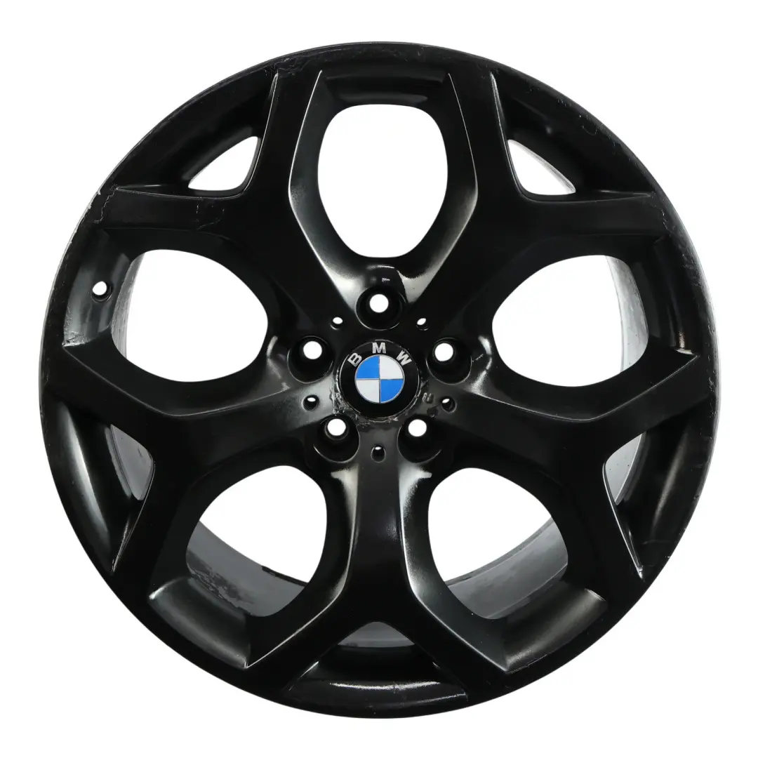 BMW X5 E70 Black Rear Wheel Alloy Rim 20" ET:37 11J Styling 214 - SKU 6772250-10 - Part number 6772250