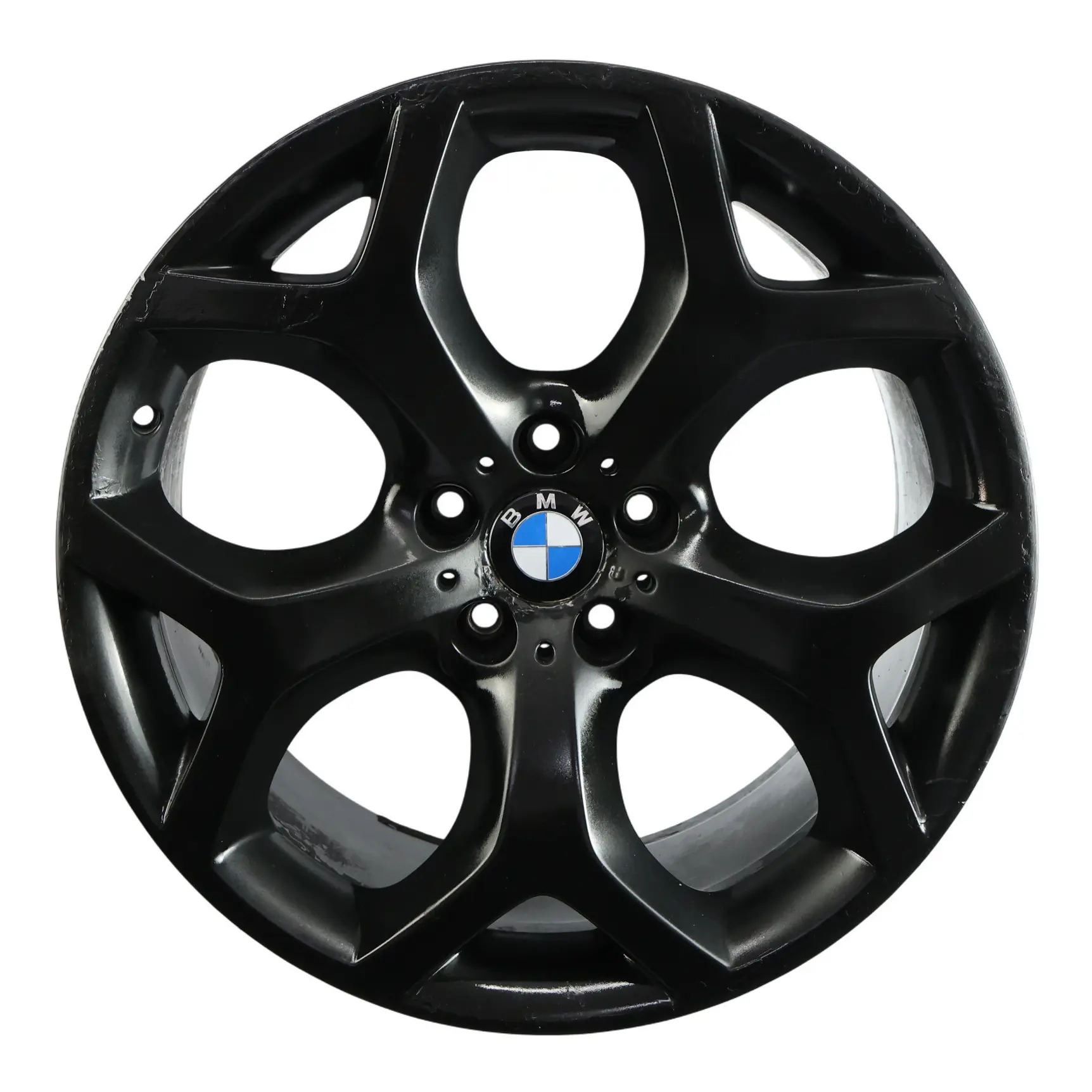 BMW X5 E70 Black Rear Wheel Alloy Rim 20" ET:37 11J Styling 214 6772250