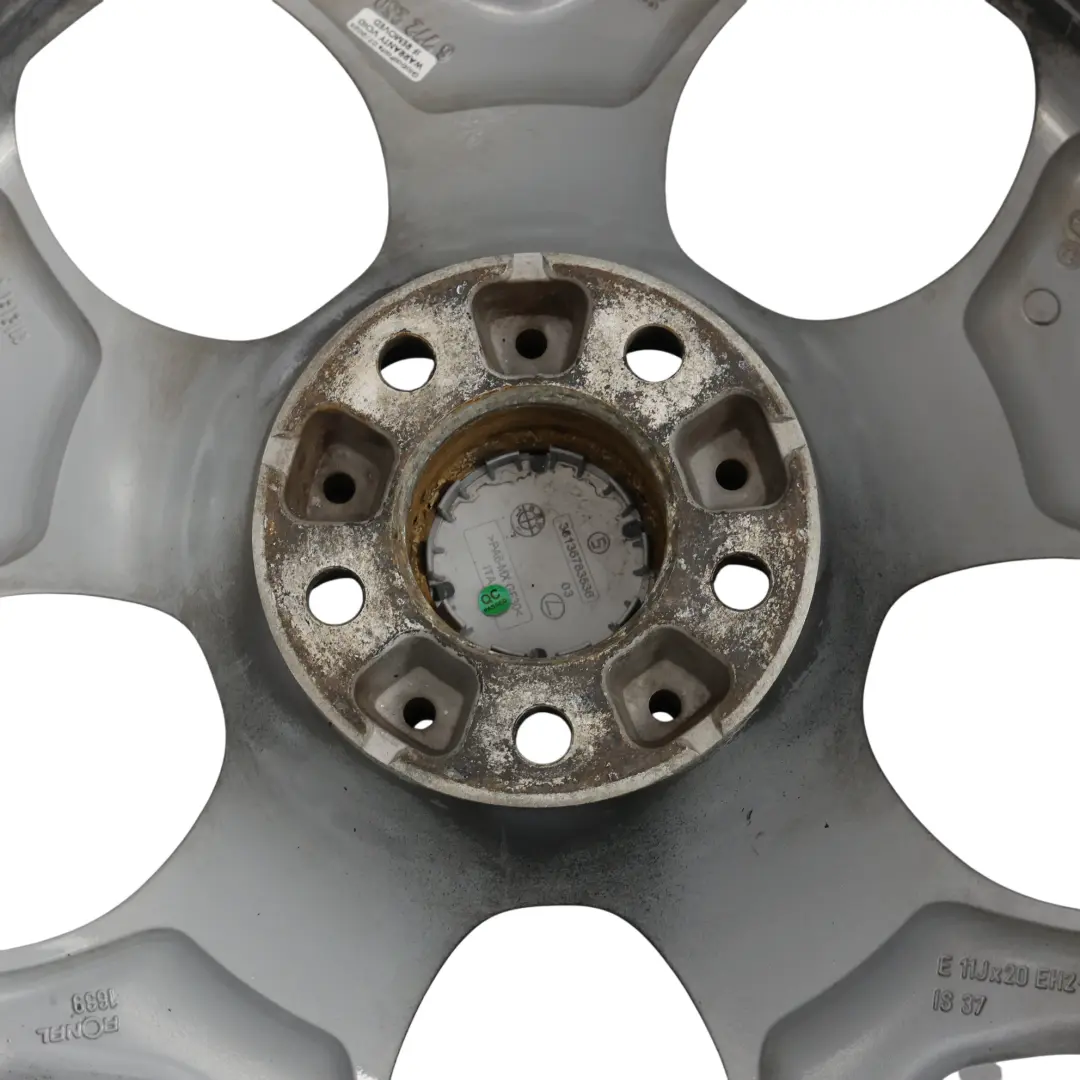 BMW X5 E70 Black Rear Wheel Alloy Rim 20" ET:37 11J Styling 214 - SKU 6772250-10 - Part number 6772250