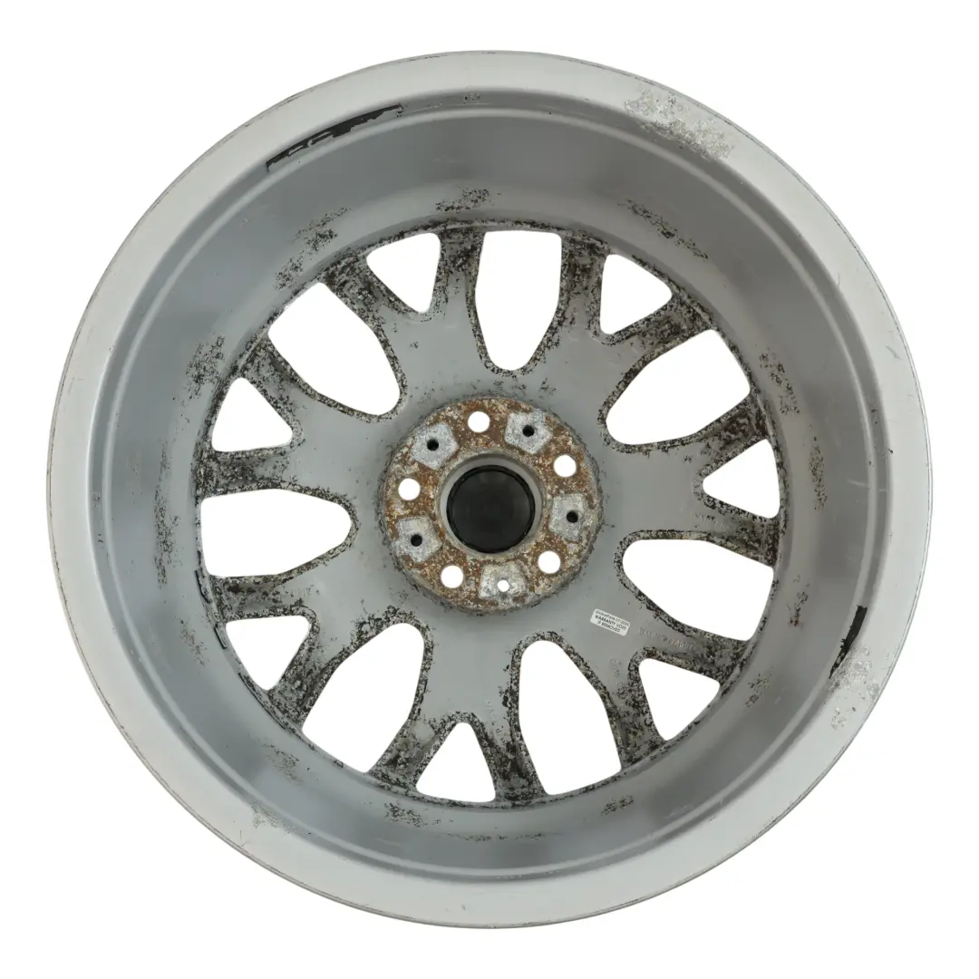 BMW X5 E70 Front Wheel Alloy Rim 19" Cross Spoke 177 9J ET:48 Silver - SKU 6774396-2 - Part number 6774396