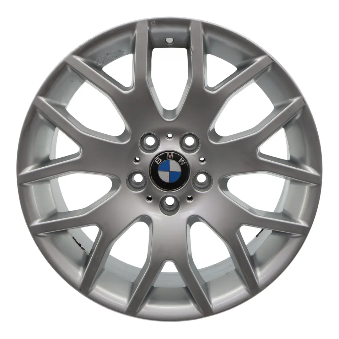 BMW X5 E70 Front Wheel Alloy Rim 19" Cross Spoke 177 9J ET:48 Silver - SKU 6774396-3 - Part number 6774396