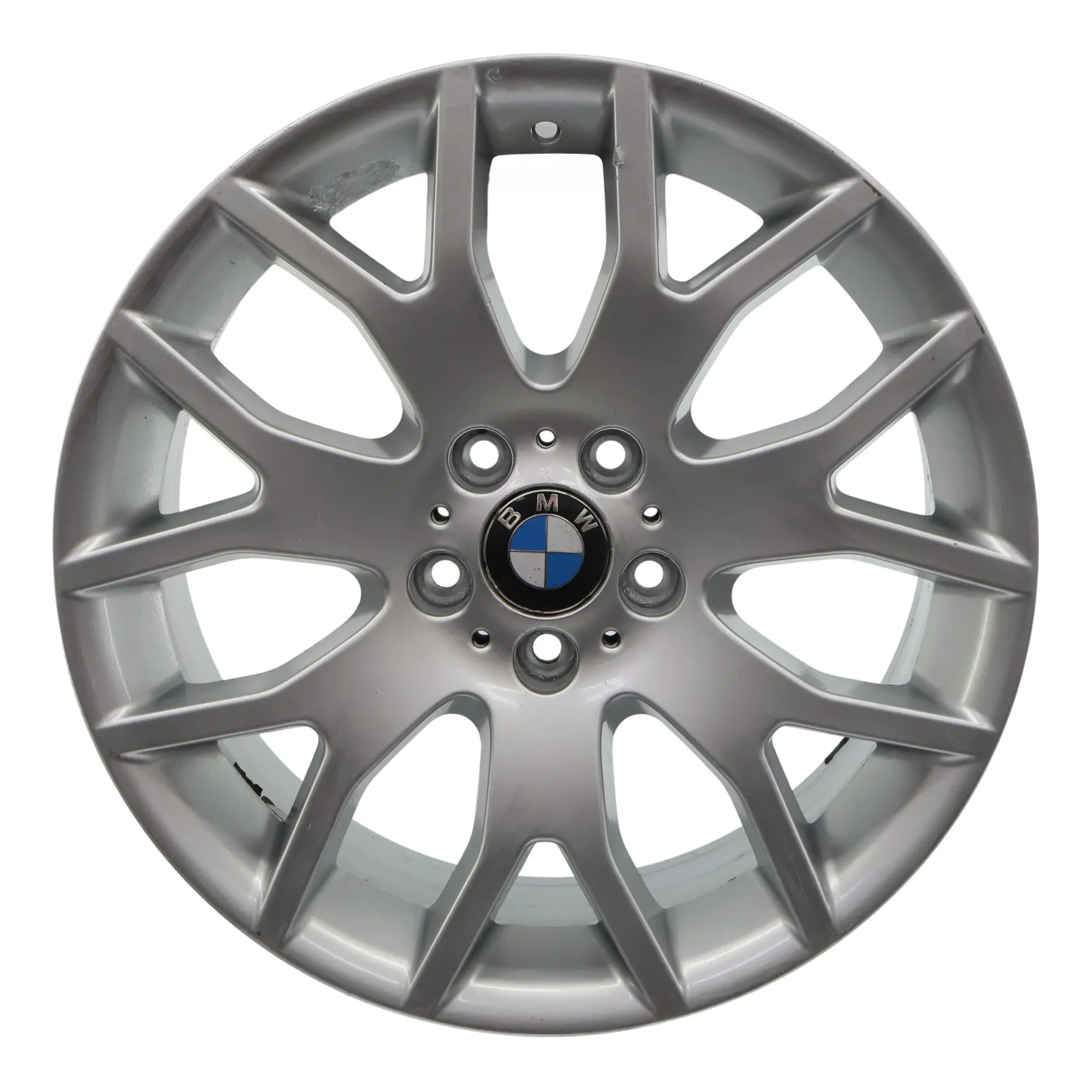 BMW X5 E70 Front Wheel Alloy Rim 19" Cross Spoke 177 9J ET:48 Silver 6774396