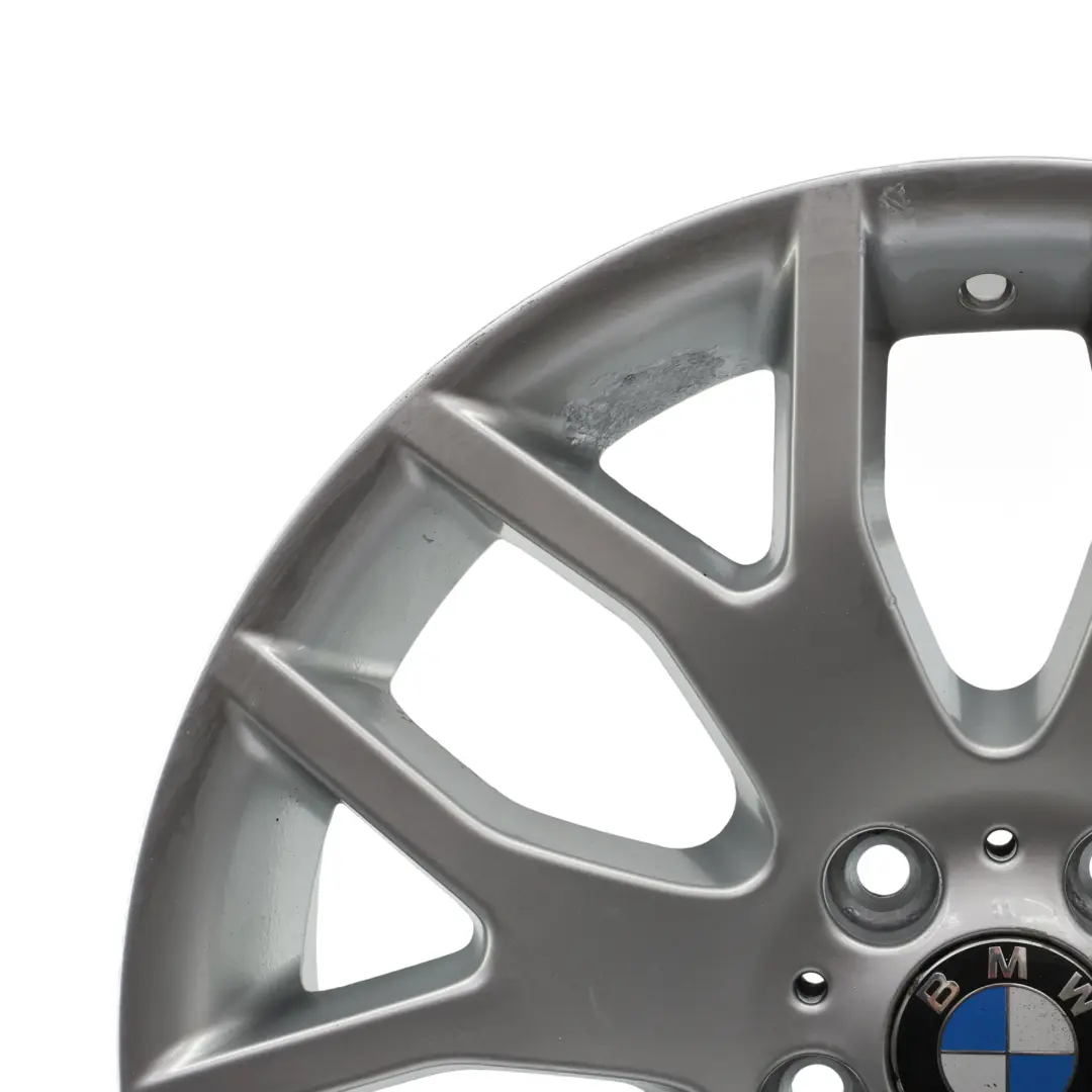 BMW X5 E70 Front Wheel Alloy Rim 19" Cross Spoke 177 9J ET:48 Silver - SKU 6774396-3 - Part number 6774396