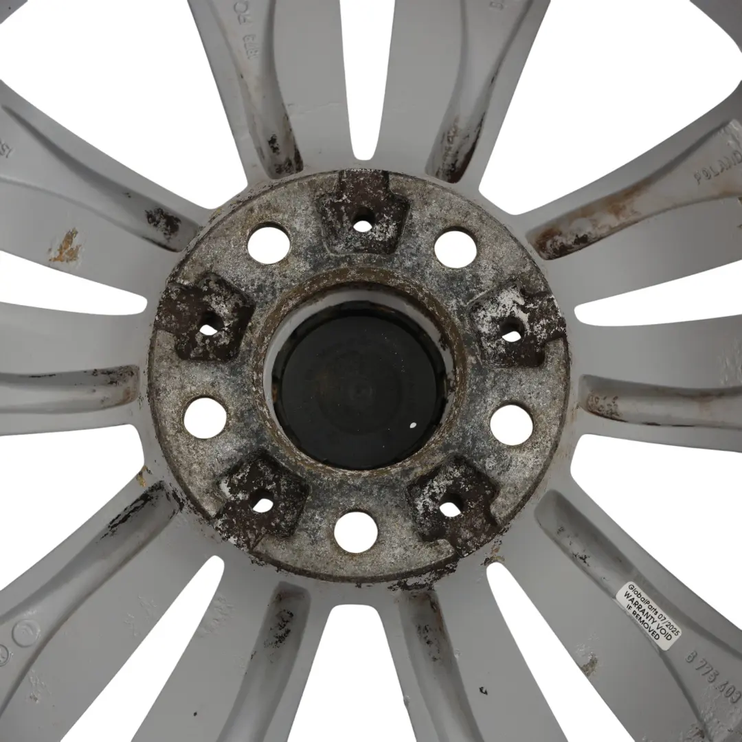 Wheel Rim BMW F01 F07 F12 Silver Alloy 18" Dual Spoke 234 8J ET:30 - SKU 6775403-1 - Part number 6775403