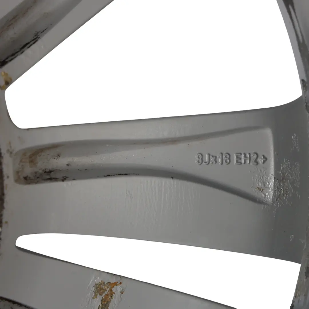 Wheel Rim BMW F01 F07 F12 Silver Alloy 18" Dual Spoke 234 8J ET:30 - SKU 6775403-1 - Part number 6775403