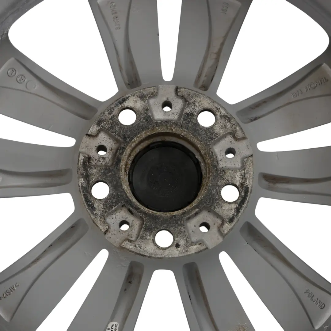 Wheel Rim BMW F01 F07 F12 Silver Alloy 18" Dual Spoke 234 8J ET:30 - SKU 6775403-2 - Part number 6775403