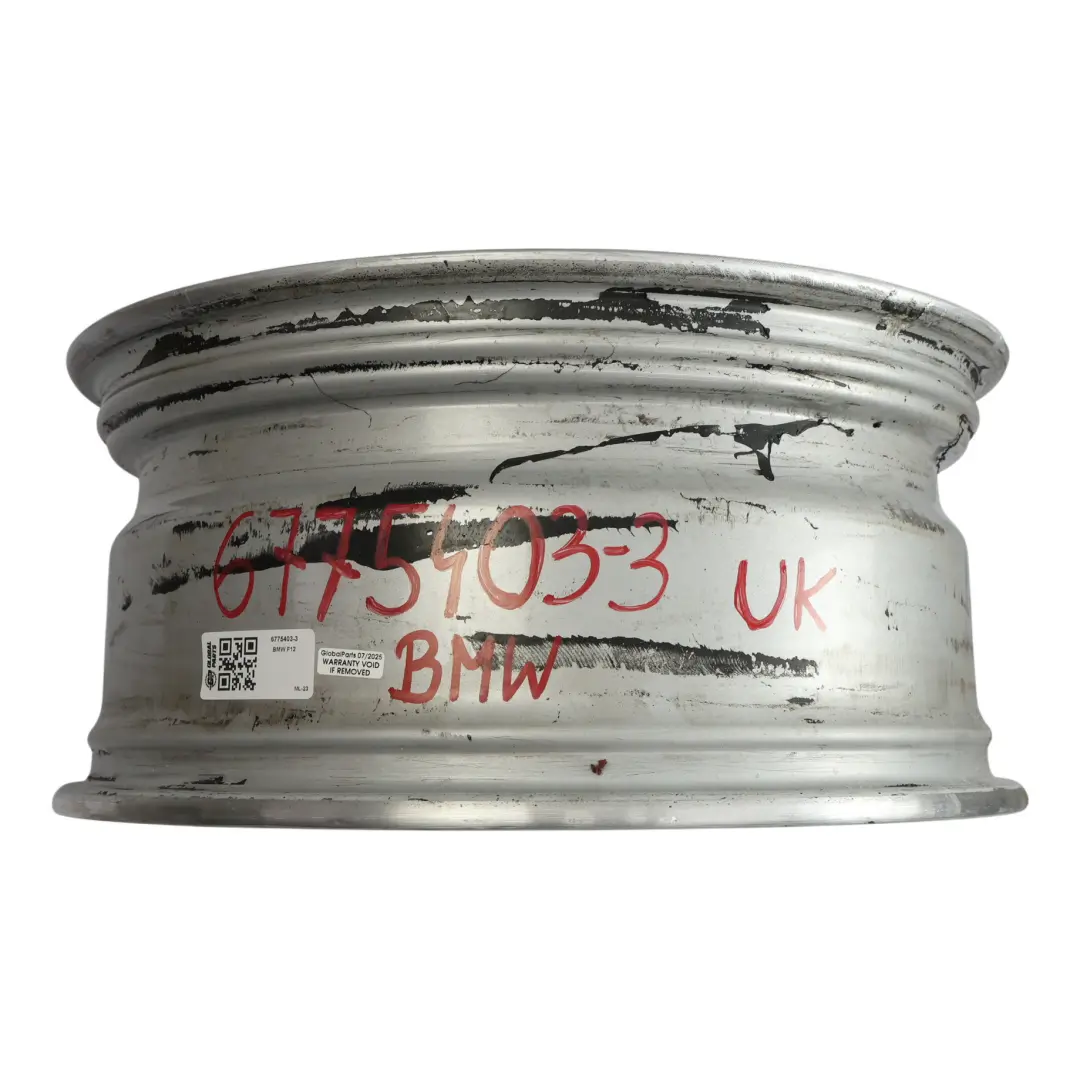 BMW F01 F07 F12 Wheel Rim Alloy Silver 18" Dual Spoke 234 8J ET:30 - SKU 6775403-3 - Part number 6775403