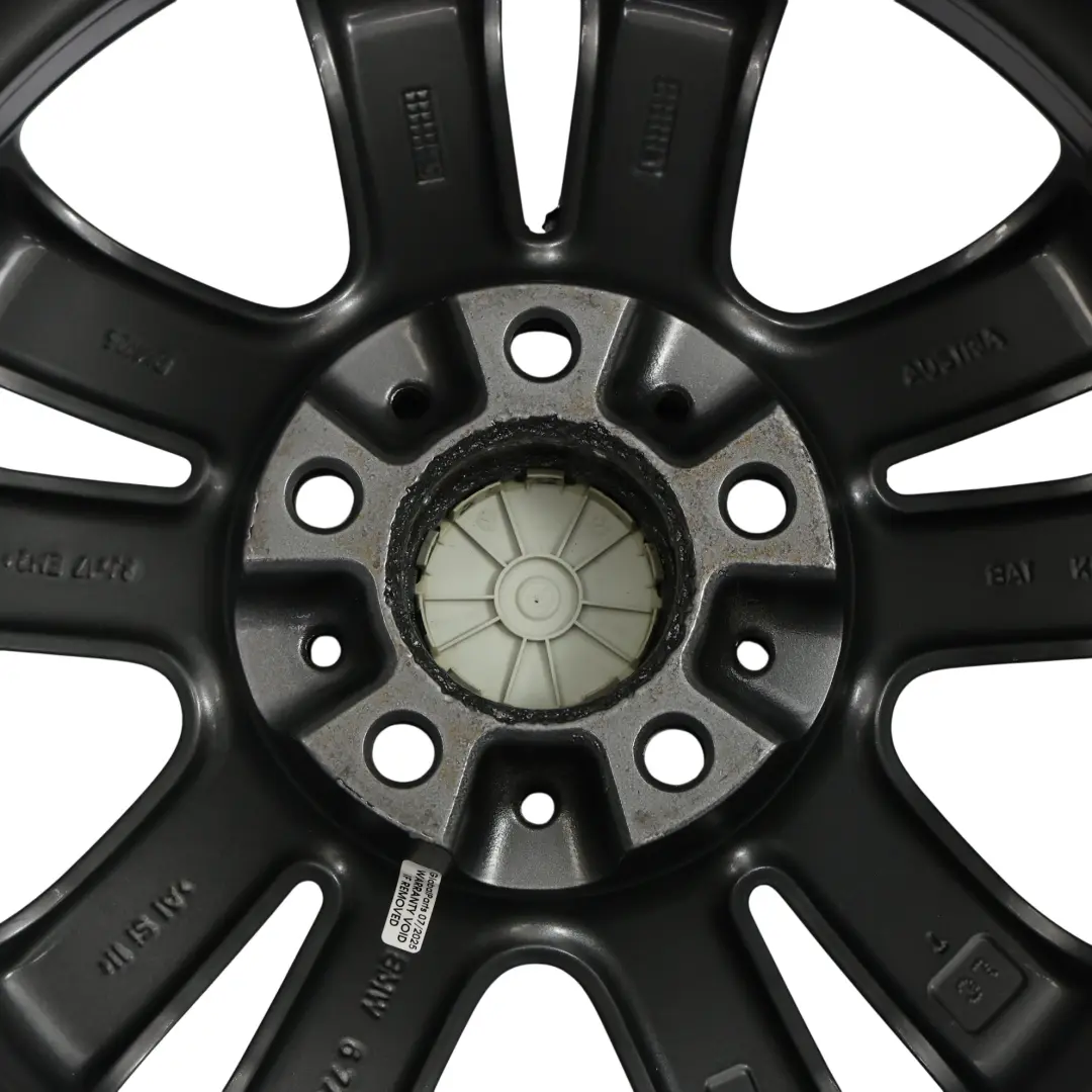 BMW E90 E91 E92 E93 Wheel Rim Alloy Black 17" Double Spoke 161 8J ET:34 - SKU 6775599-5 - Part number 6775599