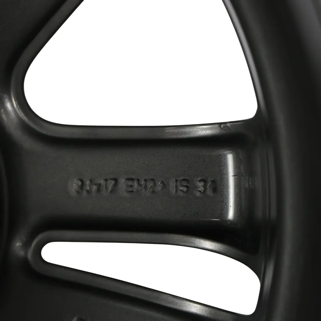 Leicht Metall Felge Schwarz 17" 8J ET:34 für BMW E90 E91 E92 E93 mit Teilenummer 6775599 BMW E90 E91 E92 E93 Leicht Metall Felge Schwarz 17" 8J ET:34 - SKU 6775599-5 - Teilenummer 6775599