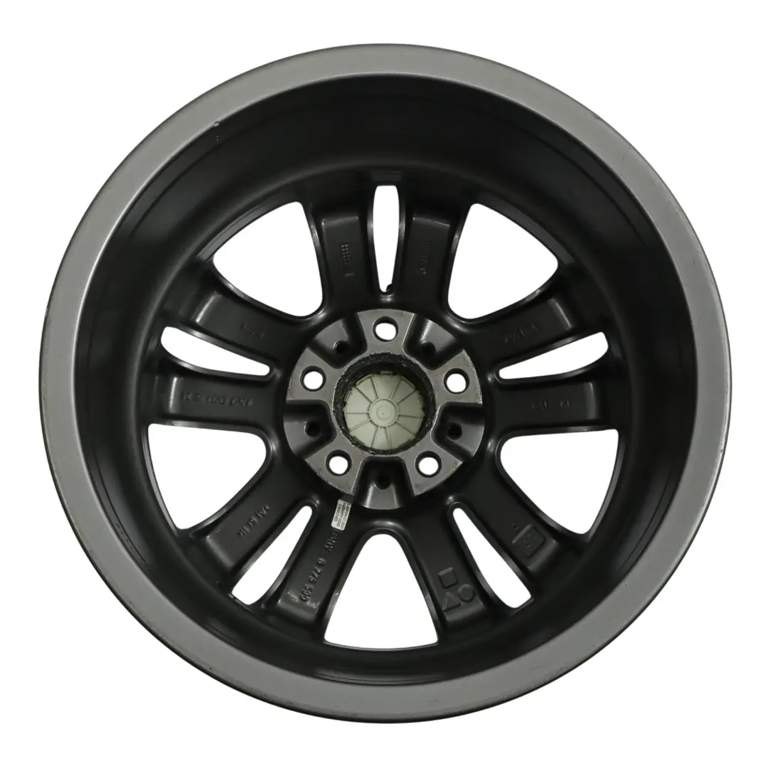 Leicht Metall Felge Schwarz 17" 8J ET:34 für BMW E90 E91 E92 E93 mit Teilenummer 6775599 BMW E90 E91 E92 E93 Leicht Metall Felge Schwarz 17" 8J ET:34 - SKU 6775599-5 - Teilenummer 6775599