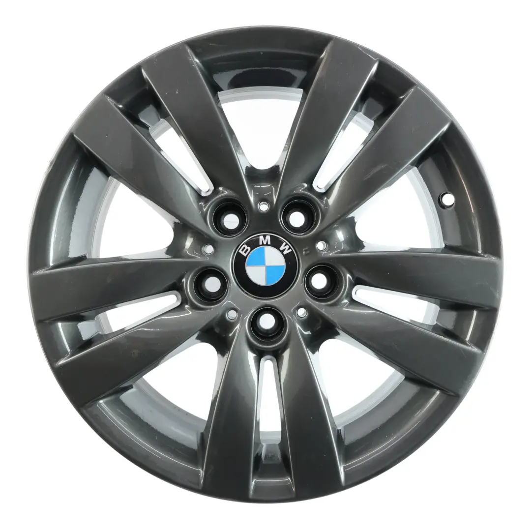 Grey Wheel Alloy Rim 17" ET:34 8J Styling 161 to BMW E90 E91 E92 E93 with Part number 6775599 BMW E90 E91 E92 E93 Grey Wheel Alloy Rim 17" ET:34 8J Styling 161 - SKU 6775599-7 - Part number 6775599