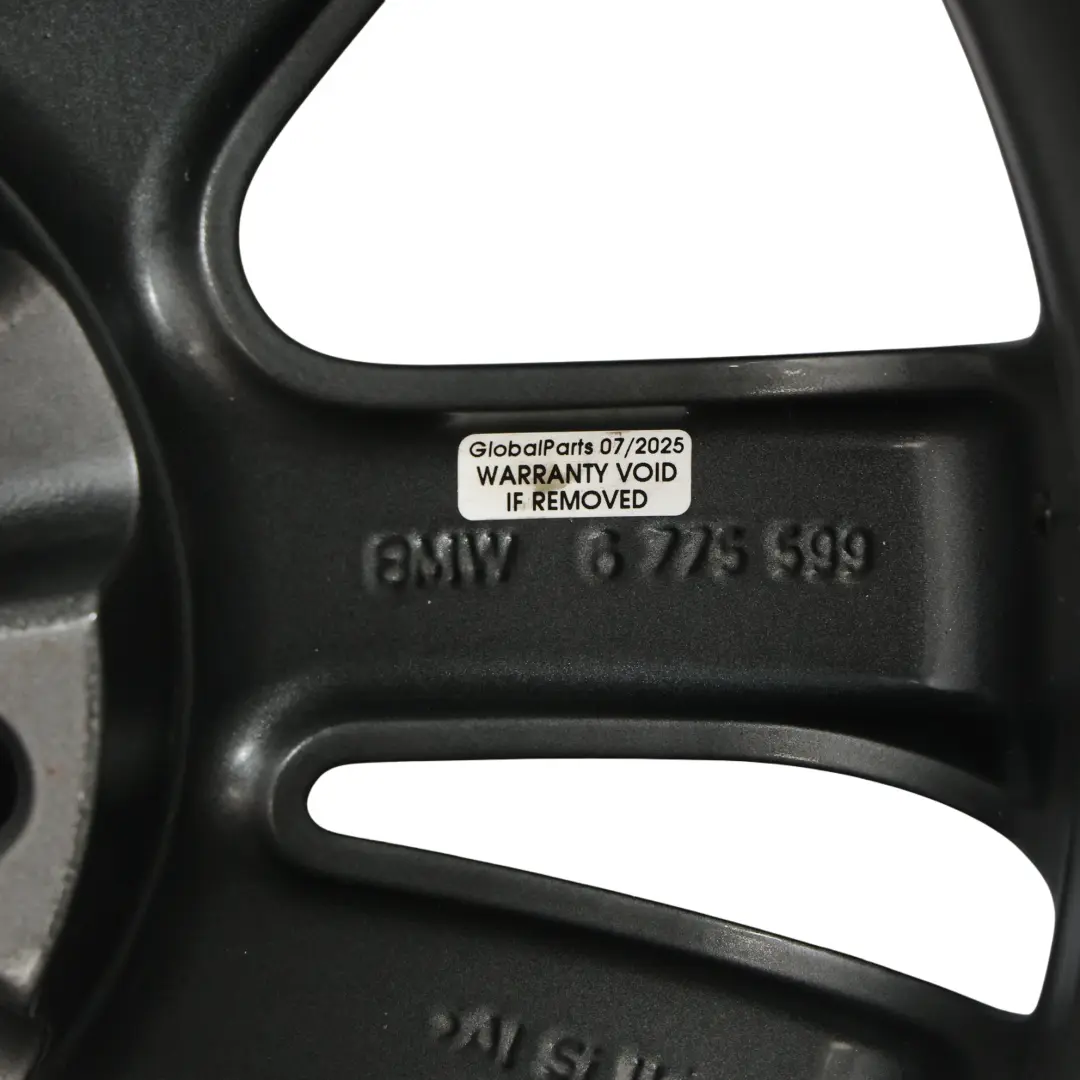 Grey Wheel Alloy Rim 17" ET:34 8J Styling 161 to BMW E90 E91 E92 E93 with Part number 6775599 BMW E90 E91 E92 E93 Grey Wheel Alloy Rim 17" ET:34 8J Styling 161 - SKU 6775599-7 - Part number 6775599