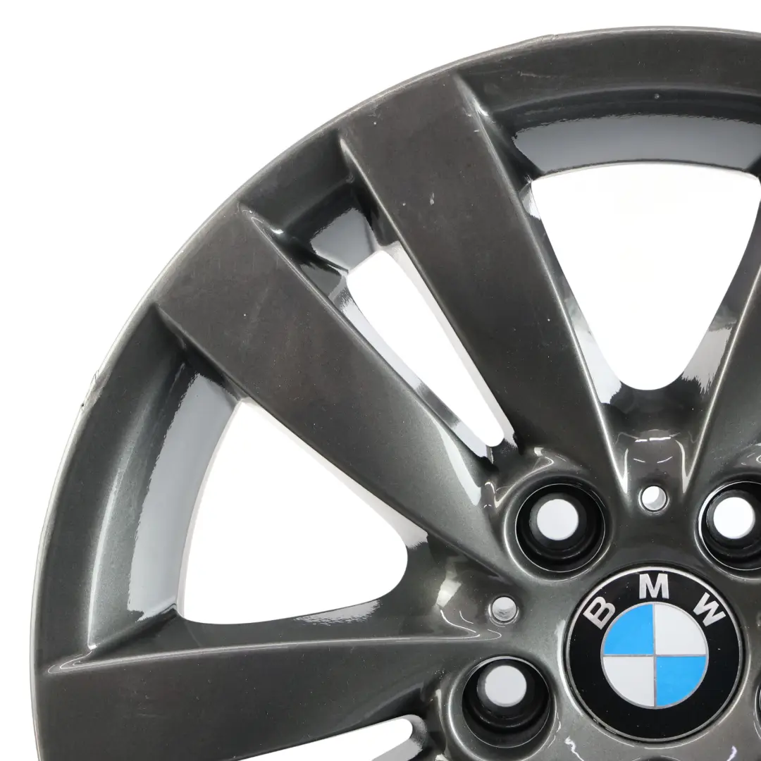 Grey Wheel Alloy Rim 17" ET:34 8J Styling 161 to BMW E90 E91 E92 E93 with Part number 6775599 BMW E90 E91 E92 E93 Grey Wheel Alloy Rim 17" ET:34 8J Styling 161 - SKU 6775599-7 - Part number 6775599