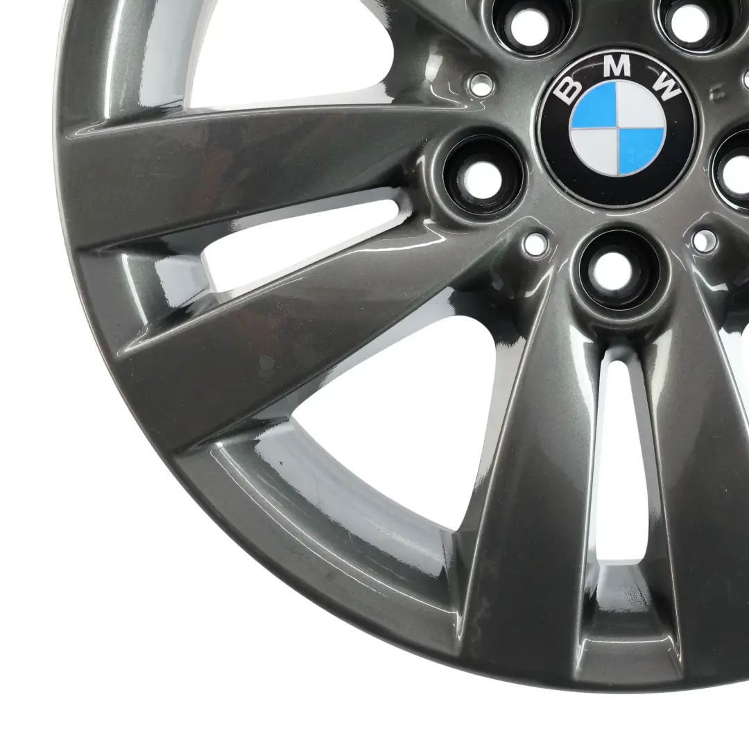 Grey Wheel Alloy Rim 17" ET:34 8J Styling 161 to BMW E90 E91 E92 E93 with Part number 6775599 BMW E90 E91 E92 E93 Grey Wheel Alloy Rim 17" ET:34 8J Styling 161 - SKU 6775599-7 - Part number 6775599