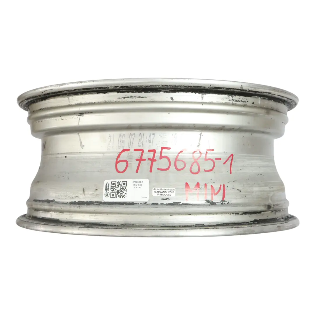 Mini Cooper R50 R55 R56 R57 Argento Cerchio in Lega 17" 7J Raggi Fiamma 97 - SKU 6775685-1 - Numero di parte 6775685