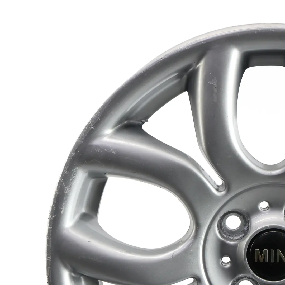 Mini R50 R55 R56 R57 Silver Wheel Alloy Rim 17" 7J Flame Spoke 97 - SKU 6775685-1 - Part number 6775685
