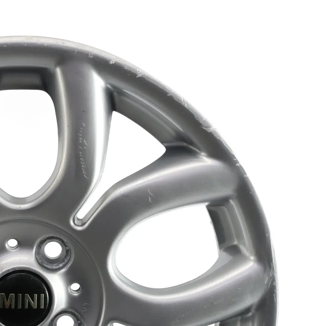 Mini R50 R55 R56 R57 Silver Wheel Alloy Rim 17" 7J Flame Spoke 97 - SKU 6775685-1 - Part number 6775685