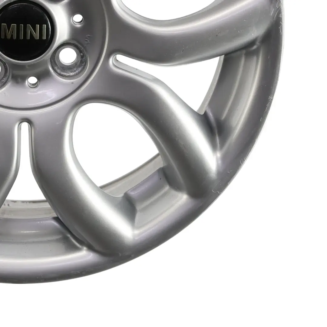 Mini R50 R55 R56 R57 Silver Wheel Alloy Rim 17" 7J Flame Spoke 97 - SKU 6775685-1 - Part number 6775685