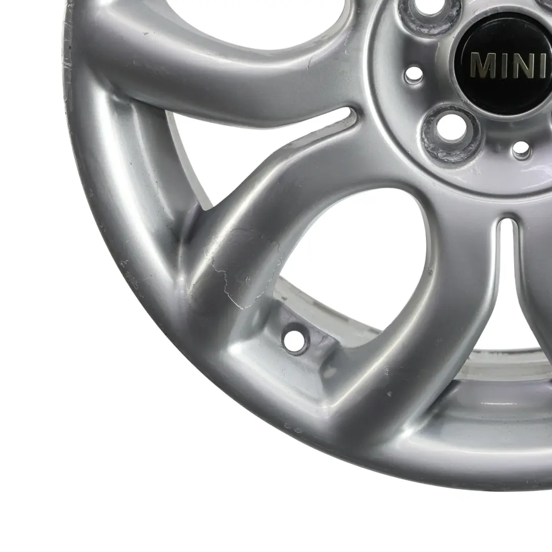 Mini R50 R55 R56 R57 Silver Wheel Alloy Rim 17" 7J Flame Spoke 97 - SKU 6775685-1 - Part number 6775685