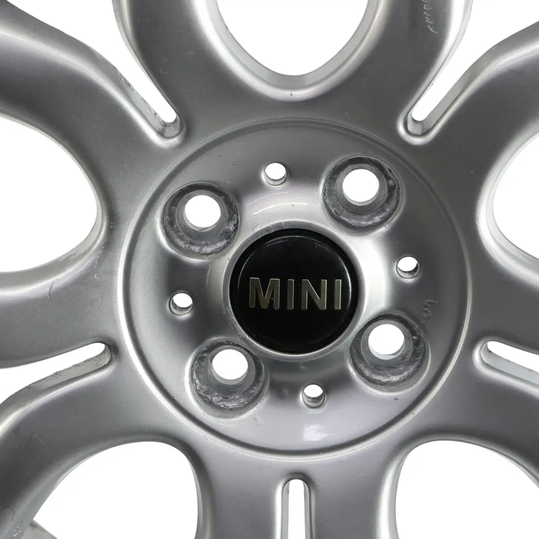 Mini R50 R55 R56 R57 Silver Wheel Alloy Rim 17" 7J Flame Spoke 97 - SKU 6775685-1 - Part number 6775685