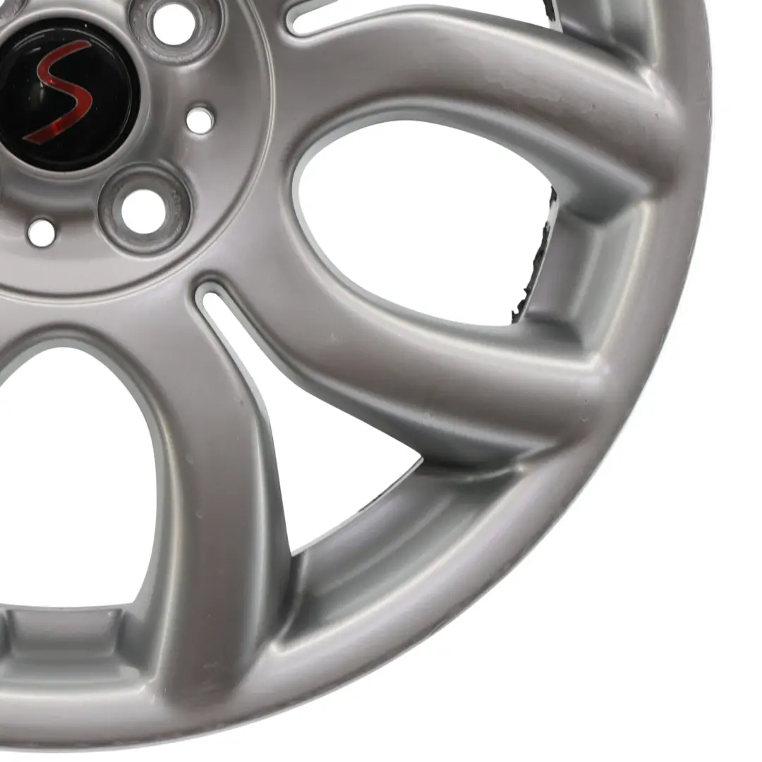 Mini Cooper One R50 R55 R56 R57 Wheel Alloy Rim Silver 17" 7J Flame Spoke 97 - SKU 6775685-2 - Part number 6775685