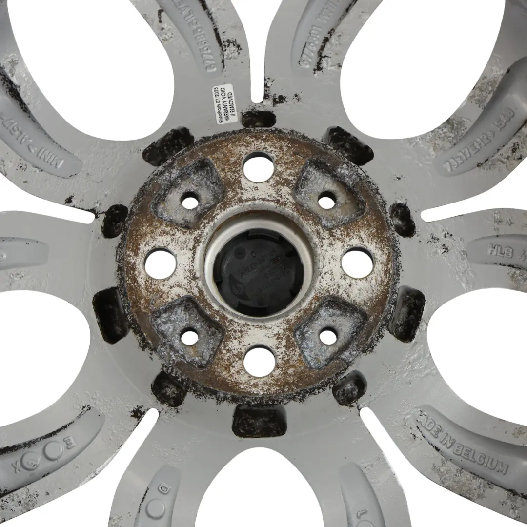 Alloy Rim 17" 7J Flame Spoke 97 to Mini Cooper One R50 R55 R56 R57 Silver Wheel with Part number 6775685 Mini Cooper One R50 R55 R56 R57 Silver Wheel Alloy Rim 17" 7J Flame Spoke 97 - SKU 6775685-8 - Part number 6775685