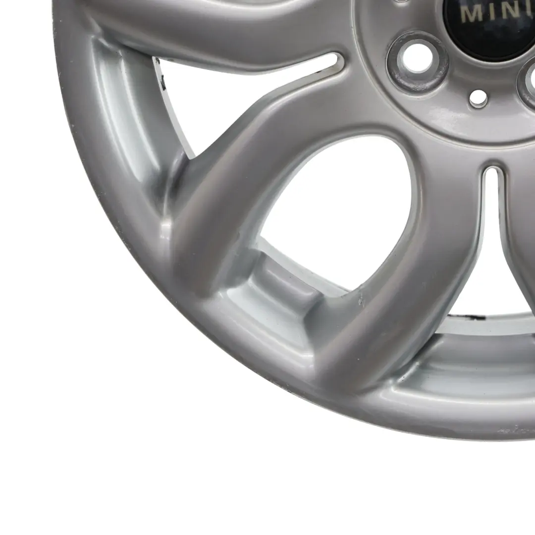 Alloy Rim 17" 7J Flame Spoke 97 to Mini Cooper One R50 R55 R56 R57 Silver Wheel with Part number 6775685 Mini Cooper One R50 R55 R56 R57 Silver Wheel Alloy Rim 17" 7J Flame Spoke 97 - SKU 6775685-8 - Part number 6775685