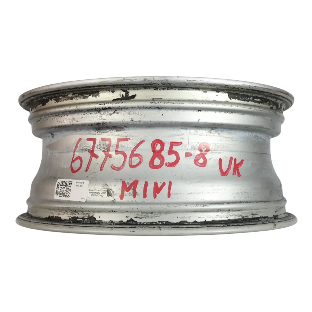 Mini Cooper One R50 R55 R56 R57 Silver Wheel Alloy Rim 17" 7J Flame Spoke 97 - SKU 6775685-8 - Part number 6775685