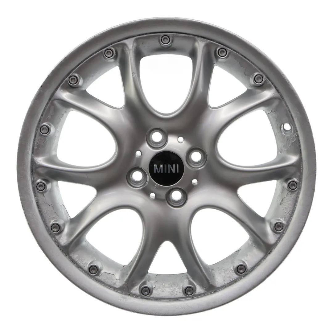 Mini Cooper R50 R53 R56 Argento Cerchio AlluMini o 7J ET: 48 17" Web Raggio - SKU 6775686-1 - Numero di parte 6775686