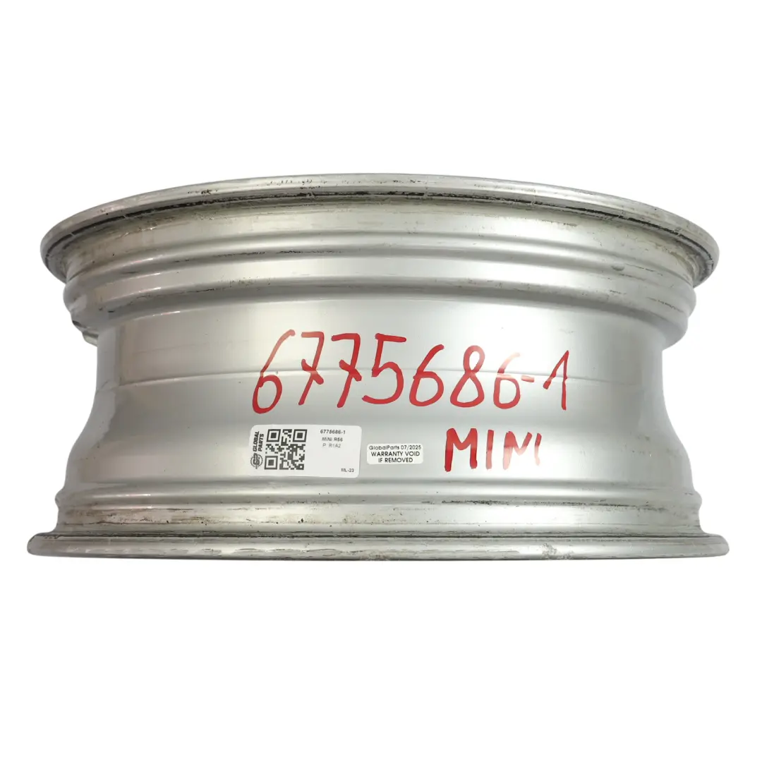 Mini Cooper R50 R53 R56 Argento Cerchio AlluMini o 7J ET: 48 17" Web Raggio - SKU 6775686-1 - Numero di parte 6775686