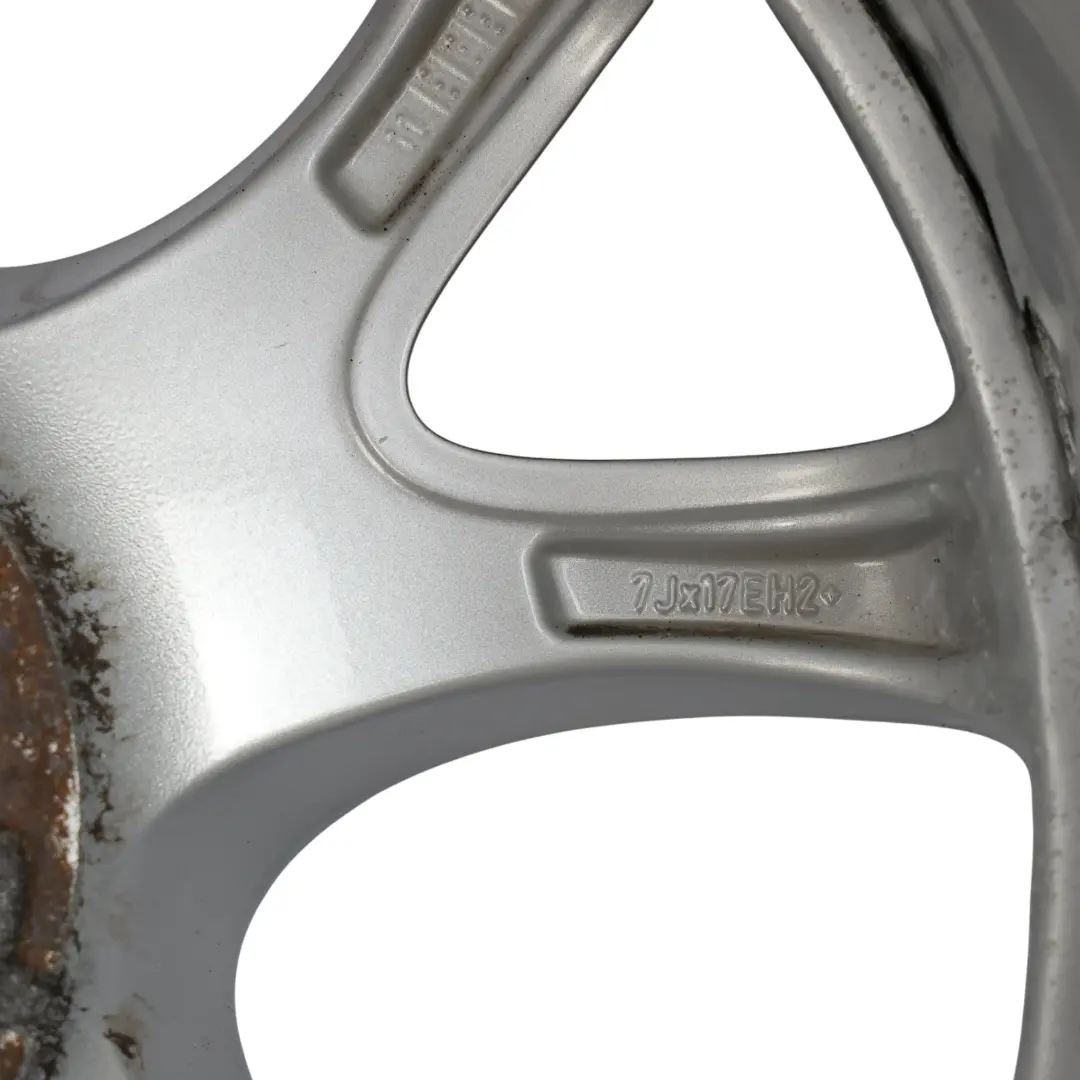 Silber Alu Felge 7J ET:48 17" Web Spoke Composite 98 für Mini Cooper R50 R53 R56 mit Teilenummer 6775686 Mini Cooper R50 R53 R56 Silber Alu Felge 7J ET:48 17" Web Spoke Composite 98 - SKU 6775686-1 - Teilenummer 6775686