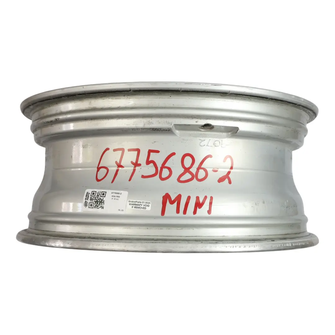 Mini Cooper R50 R53 R56 Silver Wheel Alloy Rim 17" ET:48 7J Web Cross Spoke 98 - SKU 6775686-2 - Part number 6775686