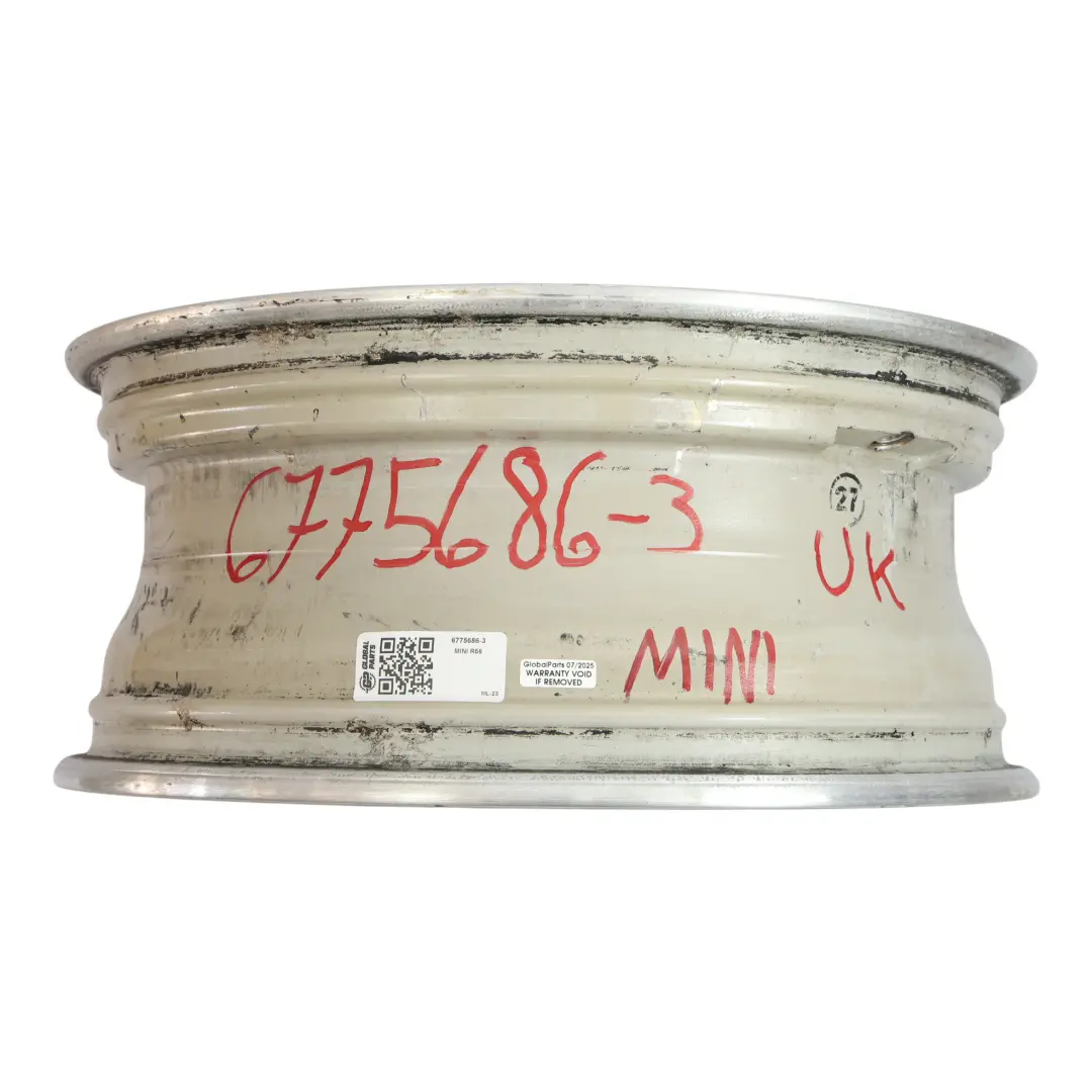 Alloy Rim 17" ET:48 7J Web Cross Spoke 98 to Mini Cooper R50 R53 R56 Silver Wheel with Part number 6775686 Mini Cooper R50 R53 R56 Silver Wheel Alloy Rim 17" ET:48 7J Web Cross Spoke 98 - SKU 6775686-3 - Part number 6775686