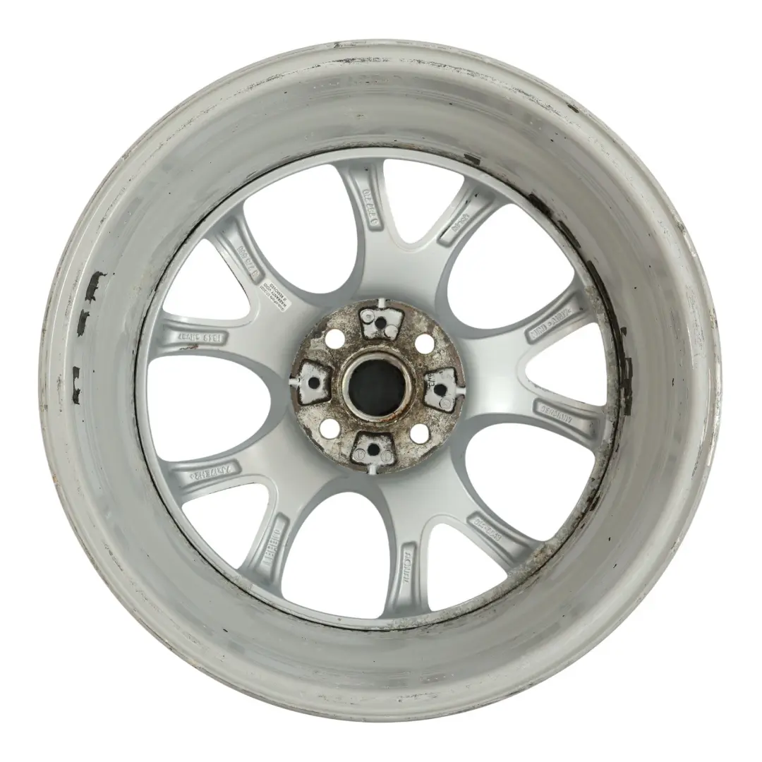 Alloy Rim 17" ET:48 7J Web Cross Spoke 98 to Mini Cooper R50 R53 R56 Silver Wheel with Part number 6775686 Mini Cooper R50 R53 R56 Silver Wheel Alloy Rim 17" ET:48 7J Web Cross Spoke 98 - SKU 6775686-3 - Part number 6775686