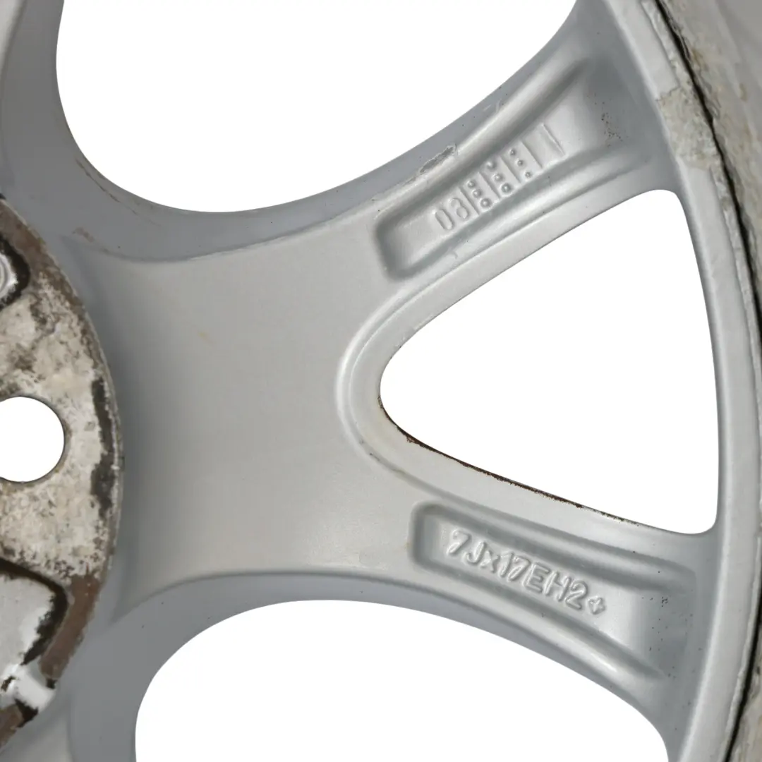 Alloy Rim 17" ET:48 7J Web Cross Spoke 98 to Mini Cooper R50 R53 R56 Silver Wheel with Part number 6775686 Mini Cooper R50 R53 R56 Silver Wheel Alloy Rim 17" ET:48 7J Web Cross Spoke 98 - SKU 6775686-3 - Part number 6775686