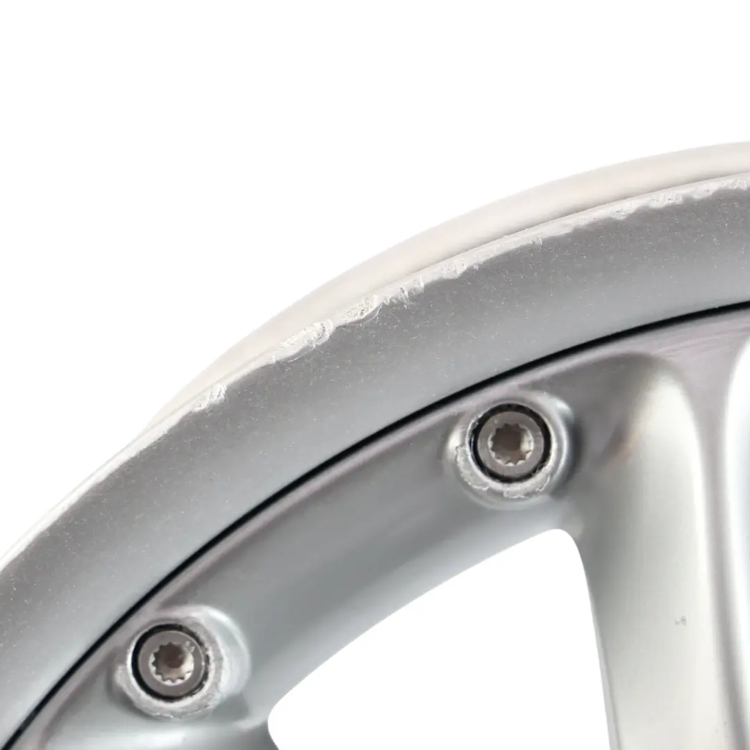 Alloy Rim 17" ET:48 7J Web Cross Spoke 98 to Mini Cooper R50 R53 R56 Silver Wheel with Part number 6775686 Mini Cooper R50 R53 R56 Silver Wheel Alloy Rim 17" ET:48 7J Web Cross Spoke 98 - SKU 6775686-3 - Part number 6775686