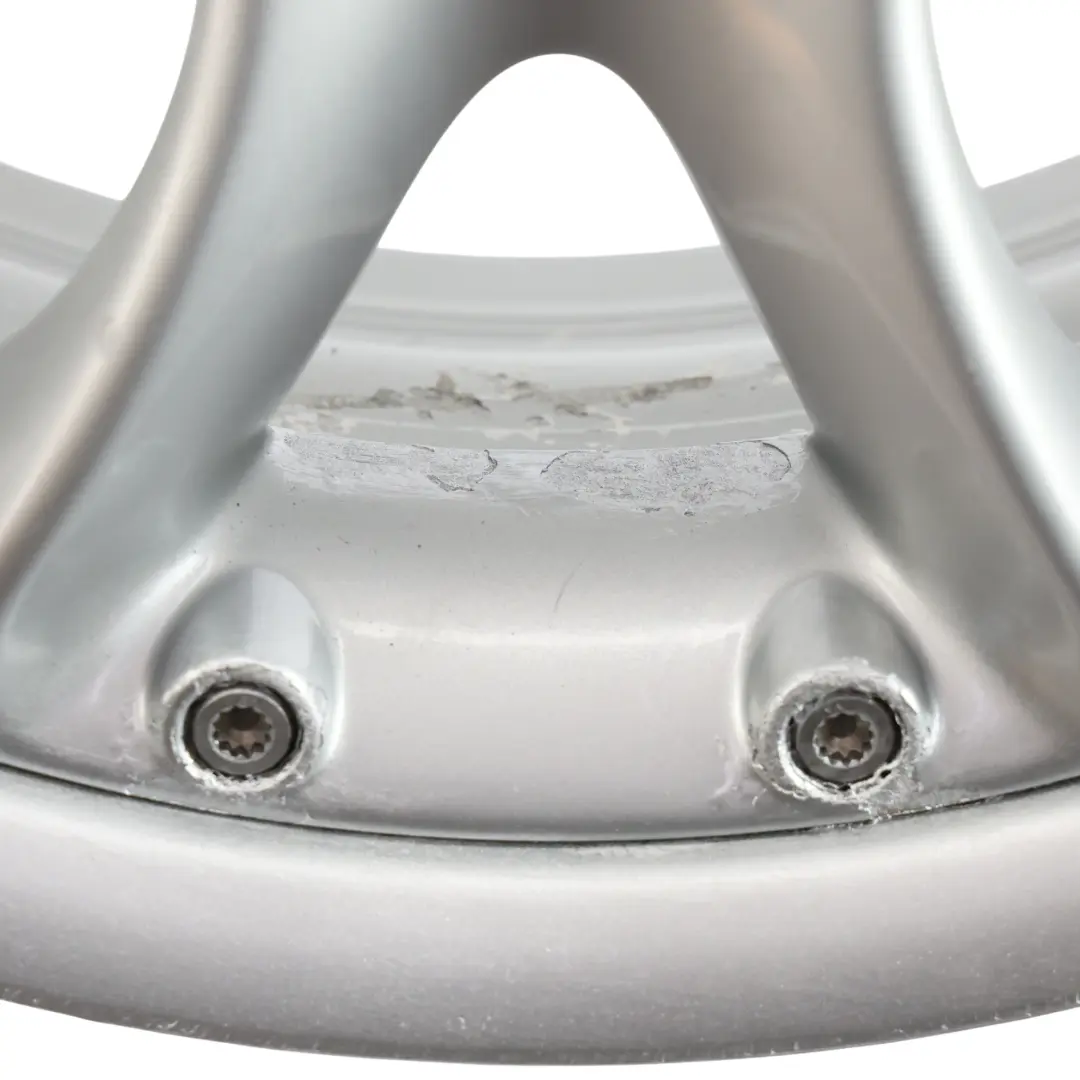 Alloy Rim 17" ET:48 7J Web Cross Spoke 98 to Mini Cooper R50 R53 R56 Silver Wheel with Part number 6775686 Mini Cooper R50 R53 R56 Silver Wheel Alloy Rim 17" ET:48 7J Web Cross Spoke 98 - SKU 6775686-3 - Part number 6775686