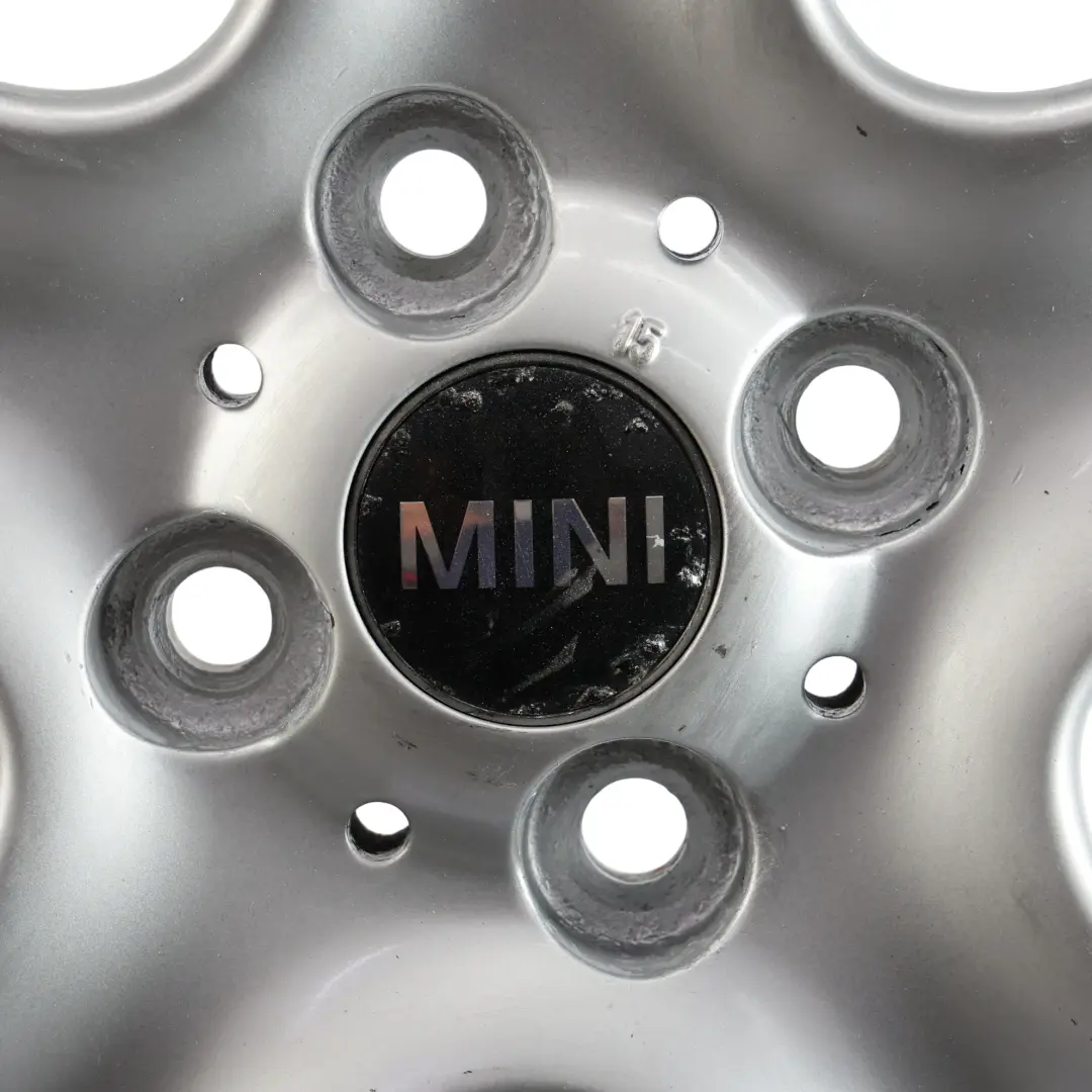 Mini Cooper R50 R56 llanta De aleacion De plata 17 "7J ET:48 Web Cross Spoke 98 - SKU 6775686-4 - Número de pieza 6775686