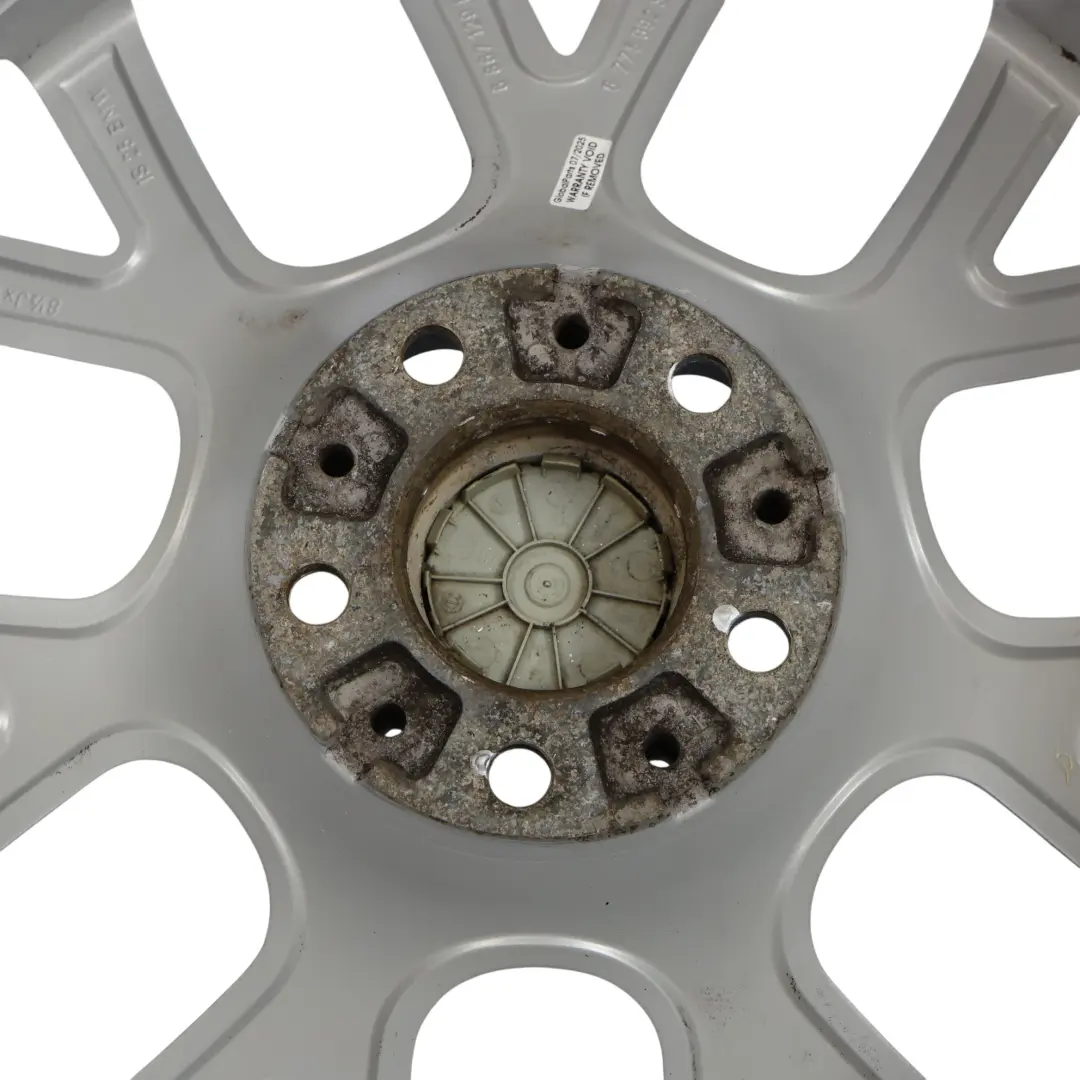 Front Wheel Rim Alloy Silver 19" 8,5J ET:25 Styling 238 to BMW F01 F07 GT with Part number 6775992 BMW F01 F07 GT Front Wheel Rim Alloy Silver 19" 8,5J ET:25 Styling 238 - SKU 6775992-3 - Part number 6775992