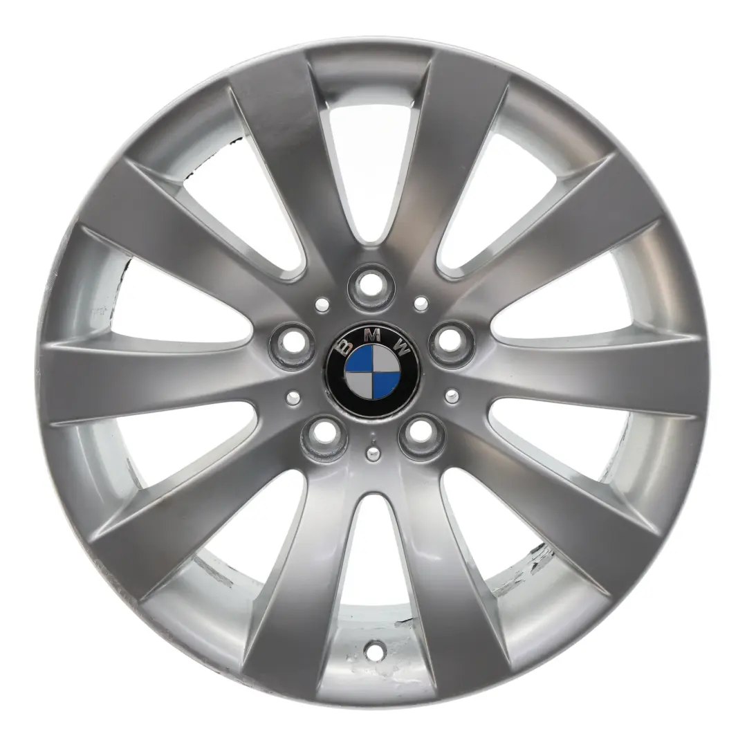 BMW E60 E61 llanta aleación de plata 17" radial radios 244 7,5J ET:20 - SKU 6777347-1 - Número de pieza 6777347